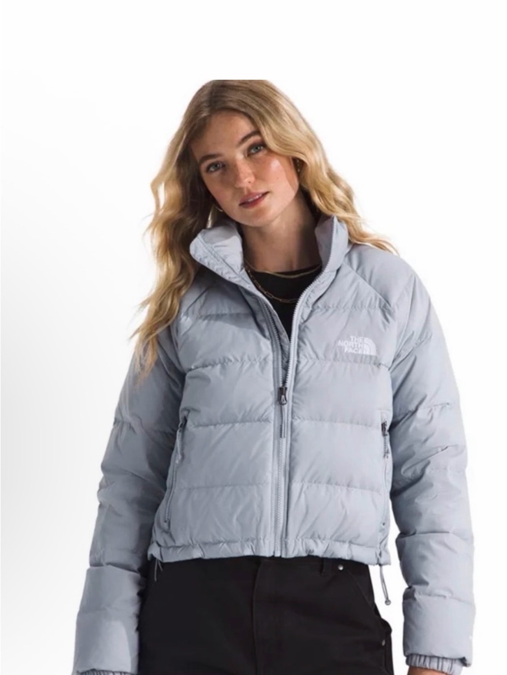 The North Face Women's Hydrenalite Down Short Jacket in blue